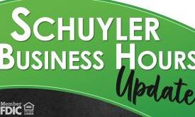 Schuyler Business Hours Update
